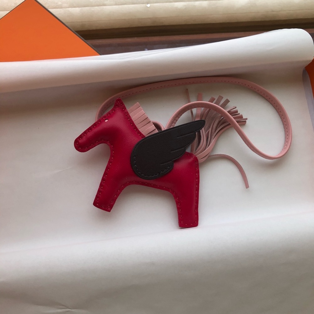 Authentic Hermès rodeo Pegasus PM size Charm